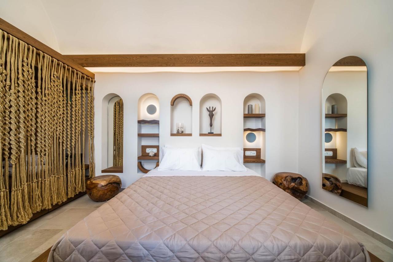 New Villa Katerina - 6 Villas & 6 Private Jacuzzi Emporio  المظهر الخارجي الصورة